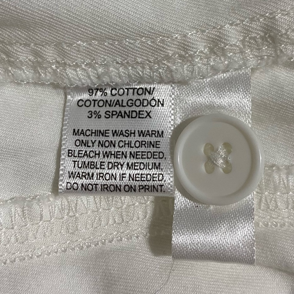 Ann Taylor LOFT  Bright White Tie-Waist Mini Skirt - Picture 6 of 10